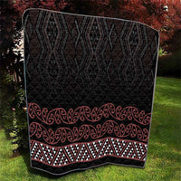 Maori Taniko Patterns Quilt Brown Niho Taniwha Mix Paatiki Motifs