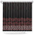 Maori Taniko Patterns Shower Curtain Brown Niho Taniwha Mix Paatiki Motifs