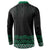 Maori Taniko Patterns Button Sweatshirt Pounamu Niho Taniwha Mix Paatiki Motifs