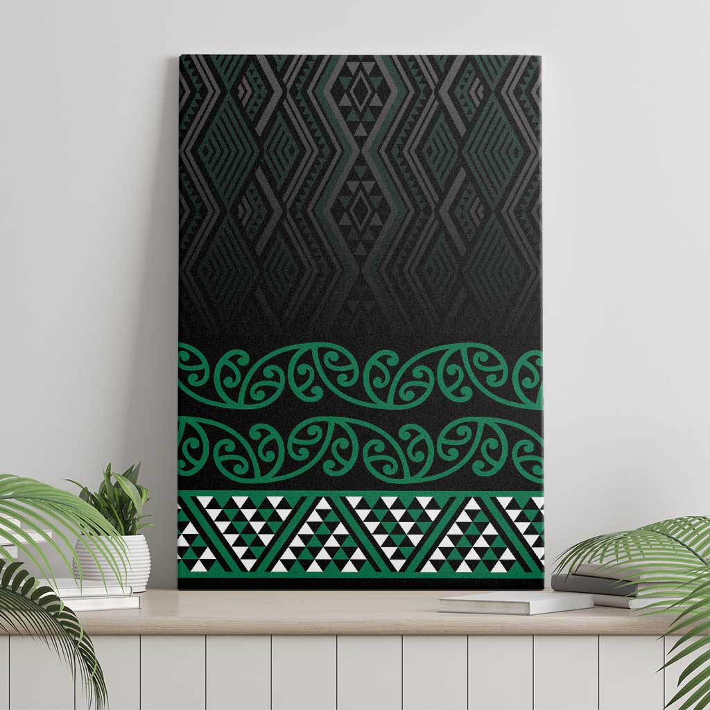 Maori Taniko Patterns Canvas Wall Art Pounamu Niho Taniwha Mix Paatiki Motifs LT7 - Polynesian Pride