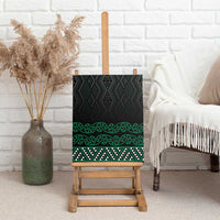 Maori Taniko Patterns Canvas Wall Art Pounamu Niho Taniwha Mix Paatiki Motifs LT7 - Polynesian Pride
