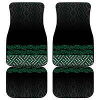 Maori Taniko Patterns Car Mats Pounamu Niho Taniwha Mix Paatiki Motifs LT7 - Polynesian Pride