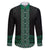 Maori Taniko Patterns Family Matching Puletasi and Hawaiian Shirt Pounamu Niho Taniwha Mix Paatiki Motifs