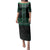 Maori Taniko Patterns Family Matching Puletasi and Hawaiian Shirt Pounamu Niho Taniwha Mix Paatiki Motifs