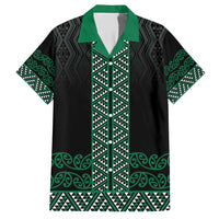 Maori Taniko Patterns Hawaiian Shirt Pounamu Niho Taniwha Mix Paatiki Motifs