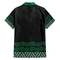 Maori Taniko Patterns Hawaiian Shirt Pounamu Niho Taniwha Mix Paatiki Motifs