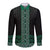 Maori Taniko Patterns Long Sleeve Button Shirt Pounamu Niho Taniwha Mix Paatiki Motifs