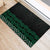 Maori Taniko Patterns Rubber Doormat Pounamu Niho Taniwha Mix Paatiki Motifs