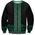 Maori Taniko Patterns Sweatshirt Pounamu Niho Taniwha Mix Paatiki Motifs