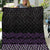 Maori Taniko Patterns Quilt Purple Niho Taniwha Mix Paatiki Motifs