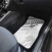 Fiji Rugby Custom Kaiviti Masi Car Mats Black - Polynesian Pride