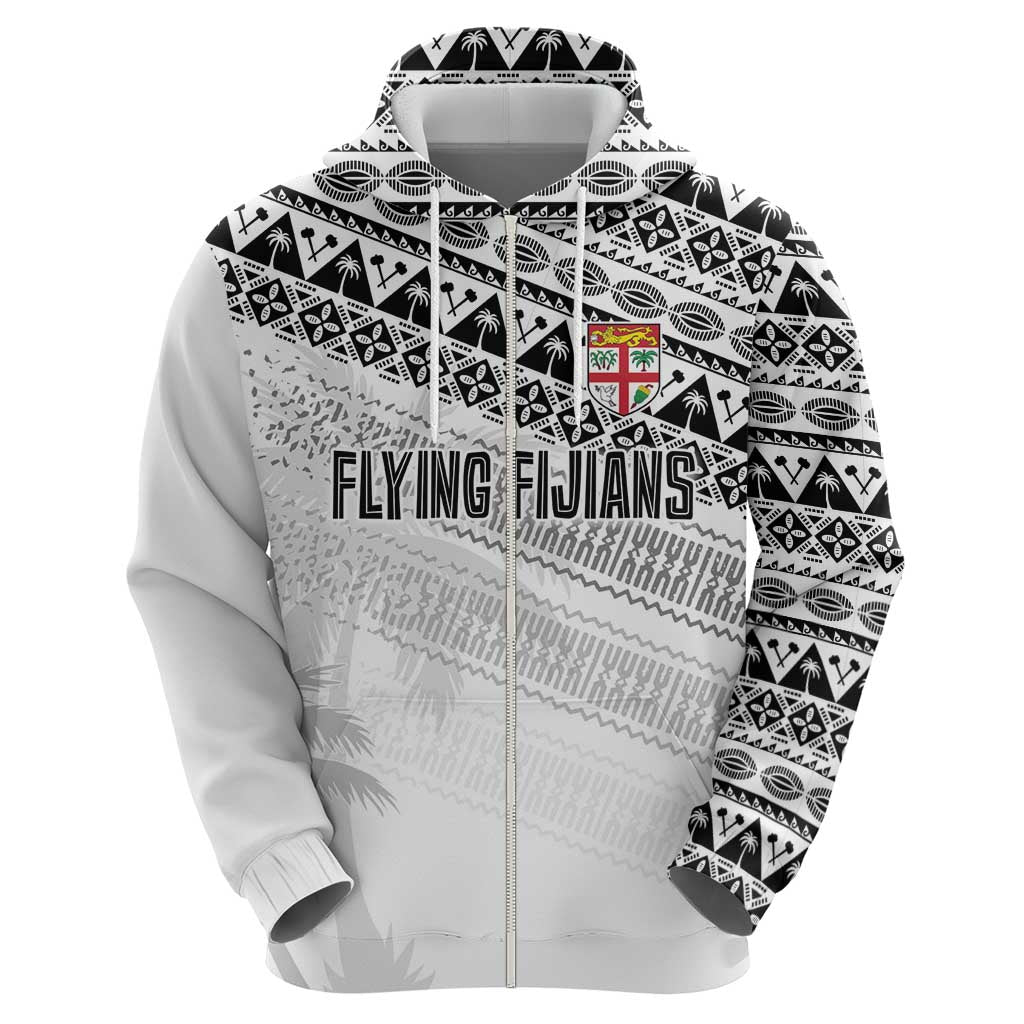 Fiji Rugby Custom Kaiviti Masi Hoodie Black - Polynesian Pride