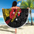 Papua New Guinea 49th Independence Day Beach Blanket Motuan Revareva Bird-of-Paradise