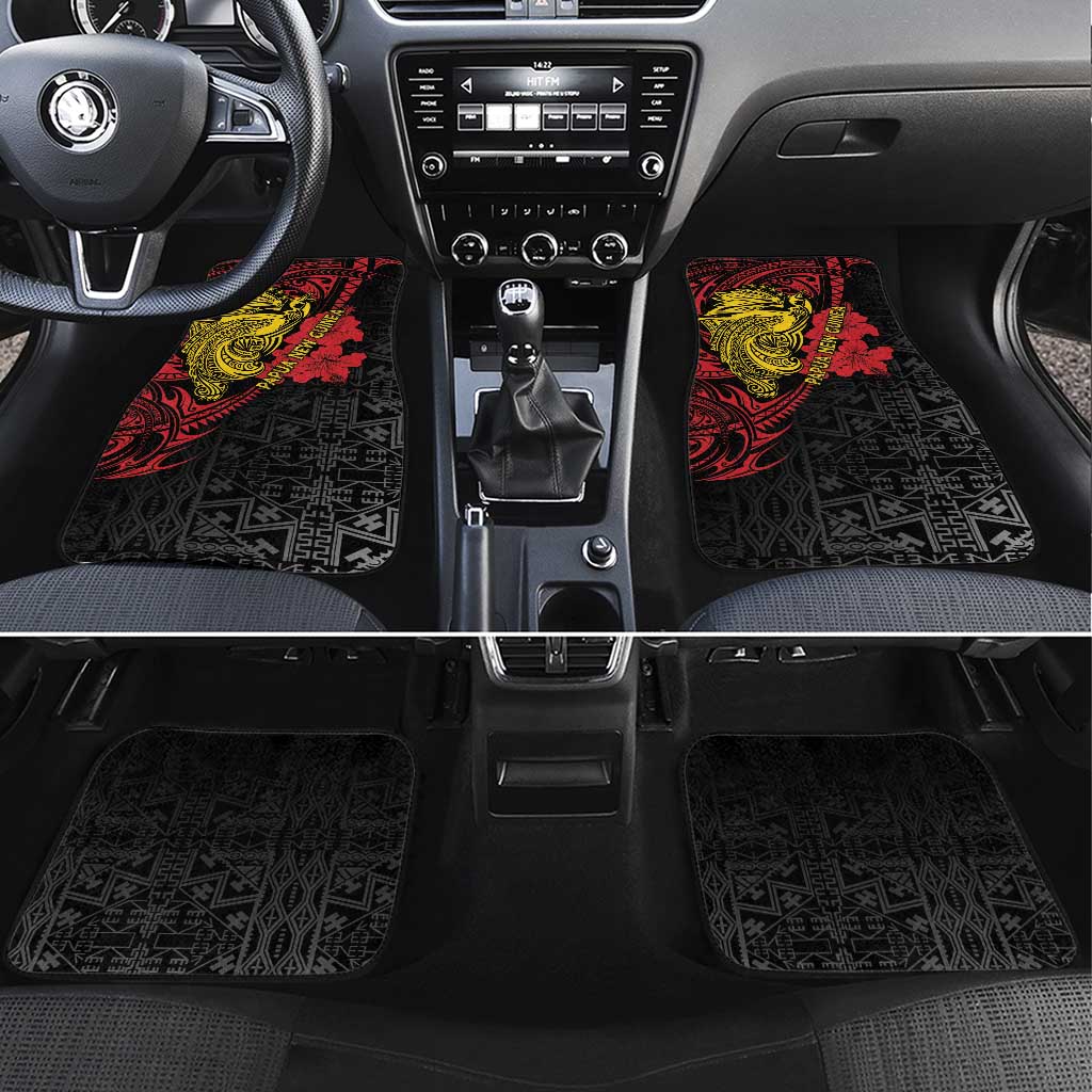 Papua New Guinea 49th Independence Day Car Mats Motuan Revareva Bird-of-Paradise