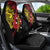 Papua New Guinea 49th Independence Day Car Seat Cover Motuan Revareva Bird-of-Paradise