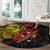 Papua New Guinea 49th Independence Day Round Carpet Motuan Revareva Bird-of-Paradise