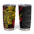 Papua New Guinea 49th Independence Day Tumbler Cup Motuan Revareva Bird-of-Paradise