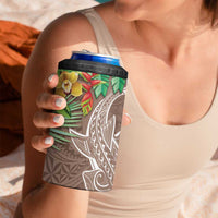 Polynesia 4 in 1 Can Cooler Tumbler Sharks Duo Tropical Brown LT7 - Polynesian Pride