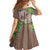 Polynesia Family Matching Off The Shoulder Long Sleeve Dress and Hawaiian Shirt Sharks Duo Tropical Brown