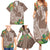 Polynesia Family Matching Summer Maxi Dress and Hawaiian Shirt Sharks Duo Tropical Brown