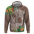 Polynesia Hoodie Sharks Duo Tropical Brown