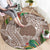 Polynesia Round Carpet Sharks Duo Tropical Brown