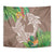 Polynesia Tapestry Sharks Duo Tropical Brown