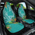 Polynesia Car Seat Cover Sharks Duo Tropical Teal