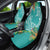 Polynesia Car Seat Cover Sharks Duo Tropical Teal