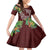 Polynesia Family Matching Off Shoulder Maxi Dress and Hawaiian Shirt Sharks Duo Tropical Oxblood