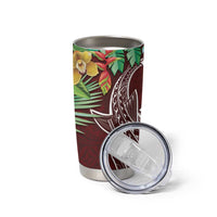 Polynesia Tumbler Cup Sharks Duo Tropical Oxblood LT7 - Polynesian Pride