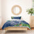 Polynesia Bedding Set Sharks Duo Tropical Navy