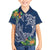 Polynesia Kid Hawaiian Shirt Sharks Duo Tropical Navy