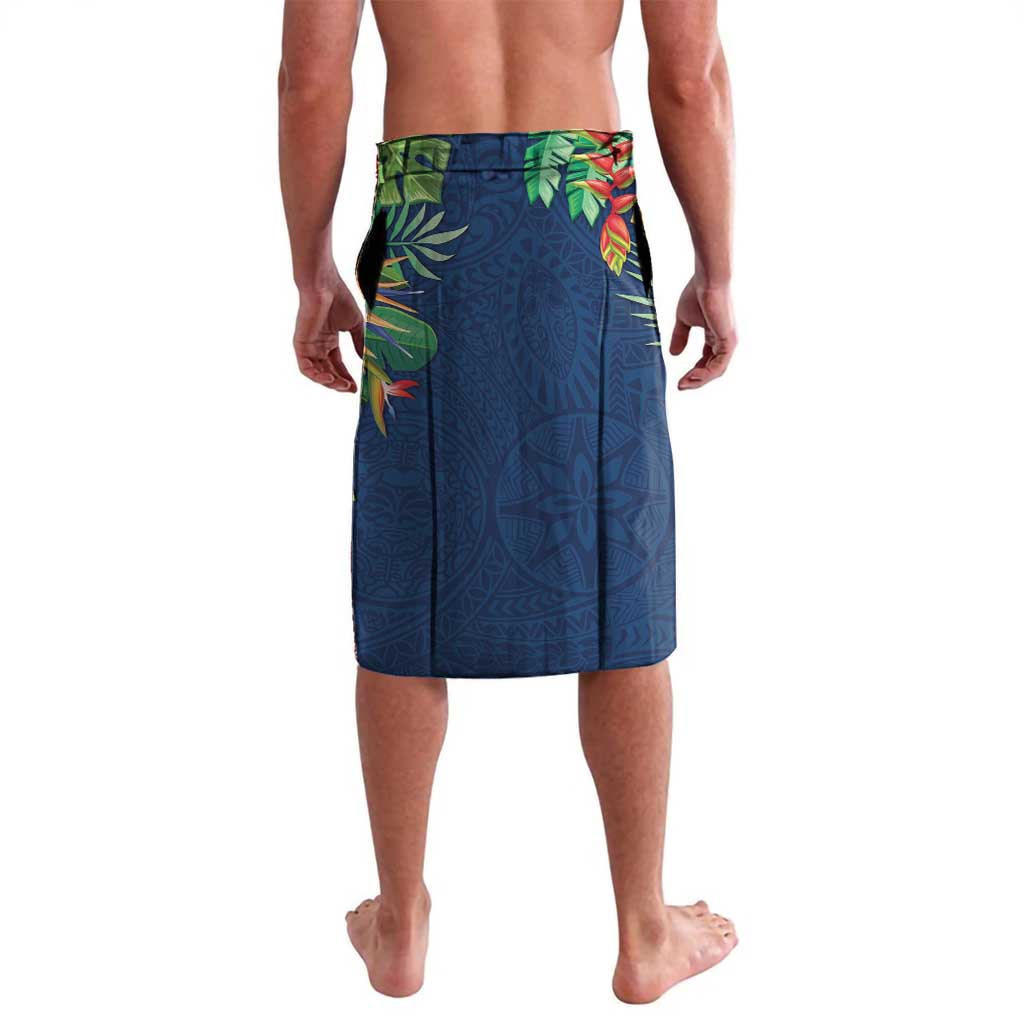 Polynesia Lavalava Sharks Duo Tropical Navy LT7 - Polynesian Pride