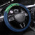 Polynesia Steering Wheel Cover Sharks Duo Tropical Navy