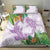 Polynesia Bedding Set Sharks Duo Tropical Lavender