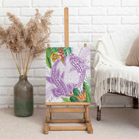 Polynesia Canvas Wall Art Sharks Duo Tropical Lavender LT7 - Polynesian Pride