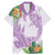 Polynesia Family Matching Mermaid Dress and Hawaiian Shirt Sharks Duo Tropical Lavender