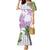 Polynesia Family Matching Mermaid Dress and Hawaiian Shirt Sharks Duo Tropical Lavender