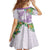 Polynesia Family Matching Off Shoulder Maxi Dress and Hawaiian Shirt Sharks Duo Tropical Lavender