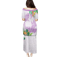 Polynesia Puletasi Sharks Duo Tropical Lavender LT7 - Polynesian Pride