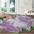 Polynesia Round Carpet Sharks Duo Tropical Lavender