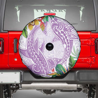 Polynesia Spare Tire Cover Sharks Duo Tropical Lavender LT7 - Polynesian Pride