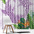 Polynesia Window Curtain Sharks Duo Tropical Lavender