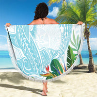 Polynesia Beach Blanket Sharks Duo Tropical Turquoise LT7 - Polynesian Pride