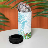 Polynesia 4 in 1 Can Cooler Tumbler Sharks Duo Tropical Turquoise LT7 - Polynesian Pride