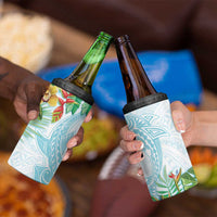 Polynesia 4 in 1 Can Cooler Tumbler Sharks Duo Tropical Turquoise LT7 - Polynesian Pride