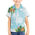 Polynesia Hawaiian Shirt Sharks Duo Tropical Turquoise