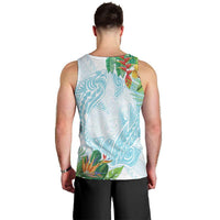 Polynesia Men Tank Top Sharks Duo Tropical Turquoise LT7 - Polynesian Pride