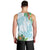 Polynesia Men Tank Top Sharks Duo Tropical Turquoise